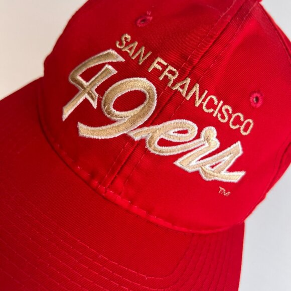 Vintage San Francisco 49ers Hat Men Snap Back Spell Specialties Hype Core Cap Go - Picture 3 of 11